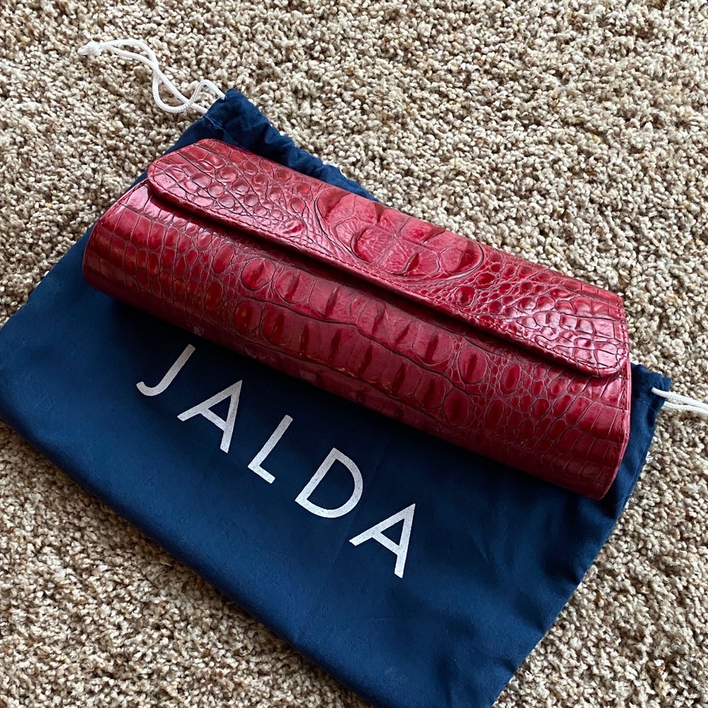Jalda Clutch (Pink/Red)